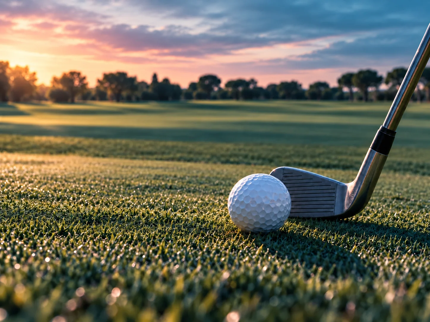 Illustration: Golf and relaxation